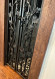 Artistic Grapevine Iron Wine Cellar Double Door Wall