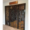 Artistic Grapevine Iron Wine Cellar Double Door Wall