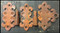 Rusty Hinges and Latch Plate