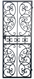 New Bordeaux Iron Wine Cellar Double Door
