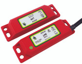 LPR - LED-Red Composite Magnetic Interlock Switch - 2NC - QCM12