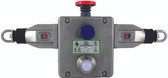GLHD-SS - Rope Switch - 4NC 2NO - M20 - Stainless Steel w/E-Stop/LED