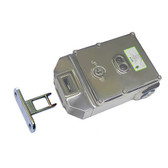 KLT-SS-RR - Locking Tongue Switch w/Rear Release - 4NC 2NO - 24 VDC/AC - QCM23-12 - Stainless Steel