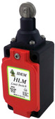 HLM-SRL-Ex -  Explosion Proof Roller Plunger Limit Switch - 1NC 1NO - 9M Cable - Die-Cast
