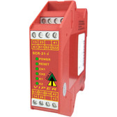 SCR-21-i - Viper Safety Relay - 2NC/1NO - 24 VAC/DC - Pluggable Terminals