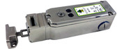 KL3-SS-Z - RFID Locking Tongue Switch - 2NC 2NO - 24 VDC/AC - QCM12-8 - Stainless Steel - No Release w/Heavy Duty Actuator - Push Button