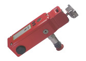 KLM-RR Rear Release Locking Tongue Switch - 4NC 2 NO - 24 VDC/AC - 1/2" NPT - Die-Cast - Side & Lid Release