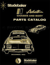 Avanti Chassis & Body Parts Catalogue