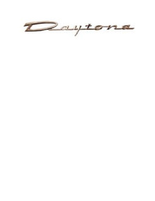 "Daytona" Chrome Script