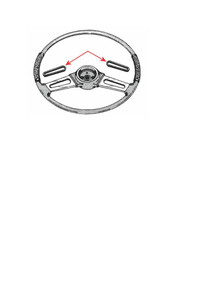 Steering Wheel Inserts - Pair