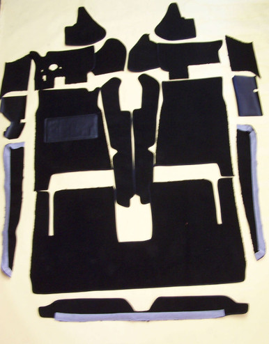The Avanti kit contains 16 pieces, including the door panel bottom section.