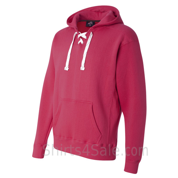 Sport Lace Hooded Sweatshirt side view