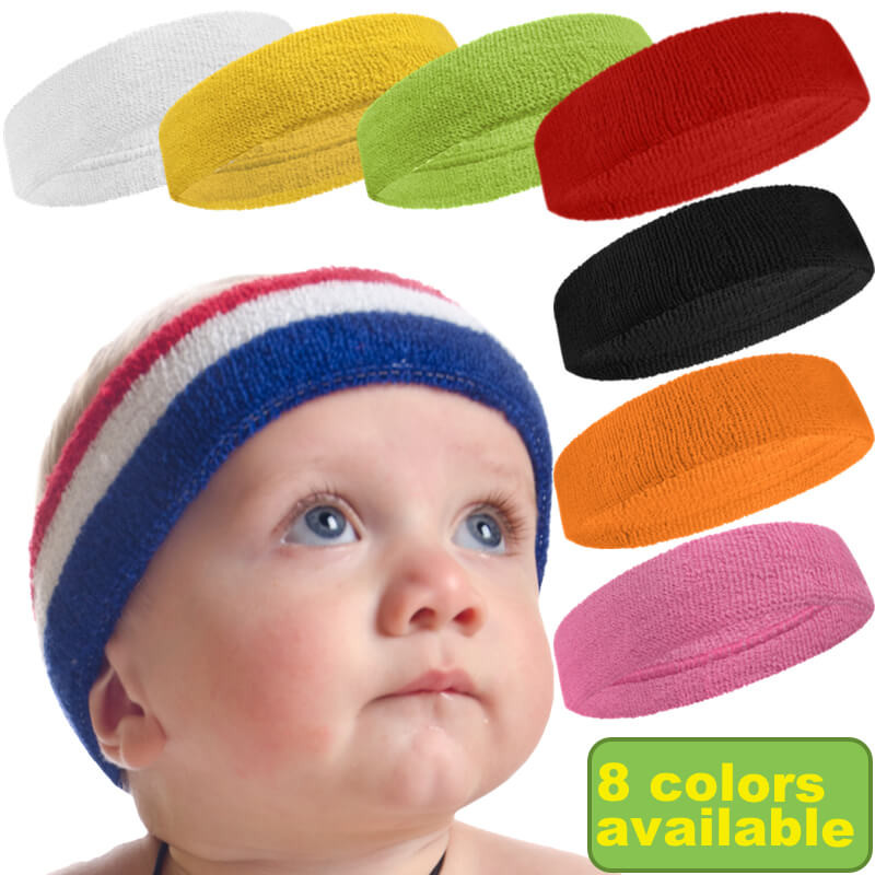 Baby Infant Toddler Sports Headband (8Colors available)