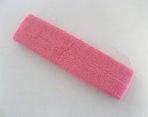 Large pink sports sweat headband pro