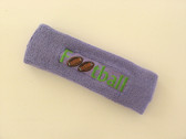 Lavender custom terry headband sports sweat