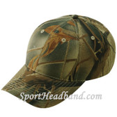 Green Mossgreen Wood Camouflage Hunting Cap 6Panel Construction
