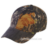 Dark Green Mossgreen Camouflage Hunting Cap 6Panel Construction