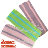 Double Striped Tennis Style 2Color Sport Headband