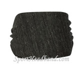 Eco Black Polyester Wider Headband Head Wrap(1 Piece)