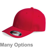 Flexfit  - Premium Original Blank V-Flexfit Cotton Twill Fitted Hat