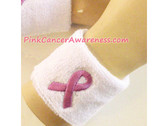 Purple Ribbon Logo Symbol Cancer Awareness Sports Wristband, 1PC