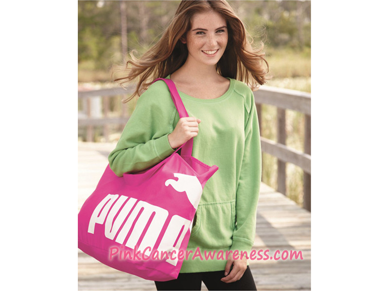 PUMA Pink Tote Bag - SportHeadband.com