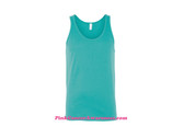 Teal Unisex Jersey Tank