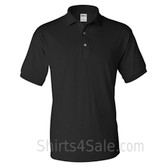 Black Dry Blend Jersey mens Sport polo shirt