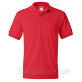 Red Dry Blend Jersey mens Sport polo shirt