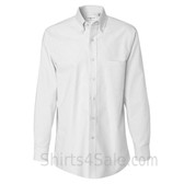 White Long Sleeve Oxford dress shirt