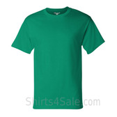 Champion Green Short Sleeve Tagless men's tee shirt