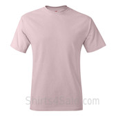Pale Pink Neck tag-free men's t shirt