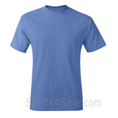Carolina Blue Neck tag-free men's t shirt