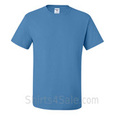 Columbia Blue Heavyweight durable fabric men's tshirt