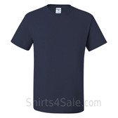 Navy Heavyweight durable fabric men's tshirt