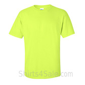 Neon Green Cotton mens t shirt