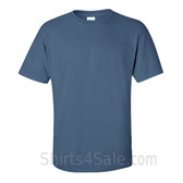 Indigo Blue Cotton mens t shirt