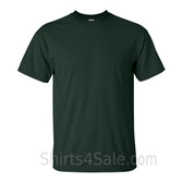 Dark Green Cotton mens t shirt