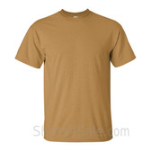 Gold Cotton mens t shirt