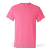 Neon Pink Cotton mens t shirt