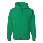 Jerzees NuBlend 50/50 Pullover Hood with Front Pocket - Green