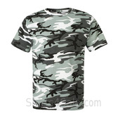 Gray/Grey Camouflage Tee Shirt