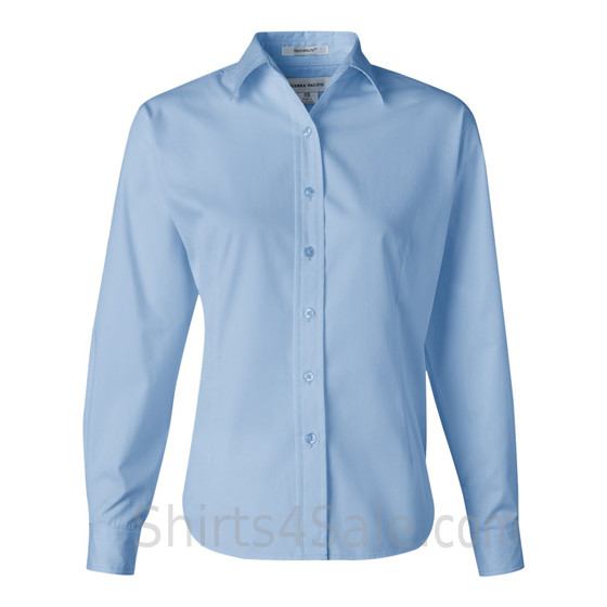 blue dress shirt womens