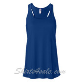 Bella B8800 Ladies Maxine Flowy Tank -(Blue)