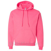 Safety Pink Heavy Blend Hooded Sweatshirt