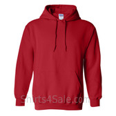 Red Heavy Blend Hooded Sweatshirt