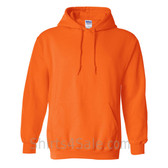 Safety Orange Heavy Blend Hooded Sweatshirt