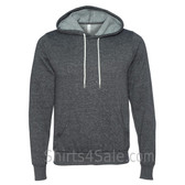 Digital Grey Unisex Poly/Cotton Hooded Pullover Sweatshirt