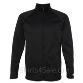 Black Performance Colorblock Full-Zip Jacket