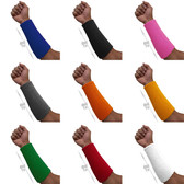 COUVER Super Long  9" Thick Cotton Terry Cloth Athletic Wrist Arm Elbow Sweatband (1PC)